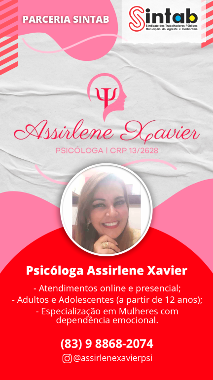 Psicóloga Assirlene Xavier