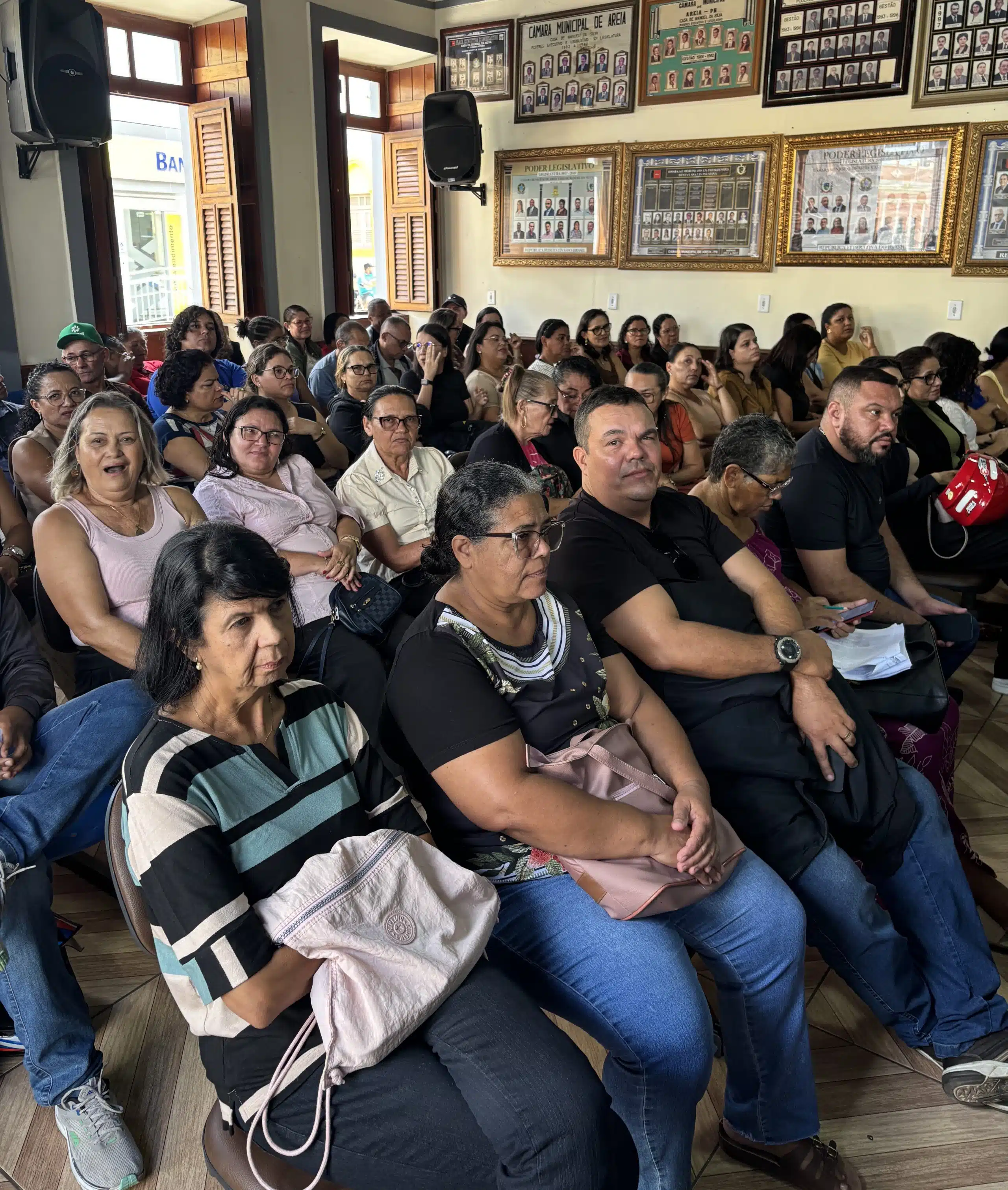 SINTAB realiza Assembleia Geral em Areia para levantar demandas dos servidores e traçar estratégias de luta