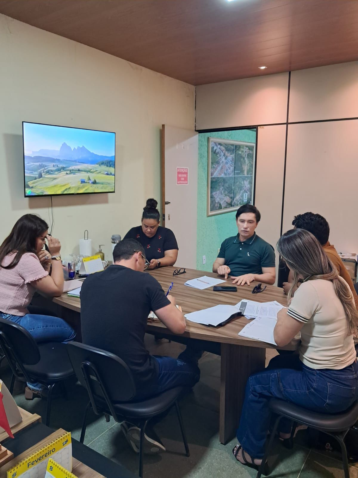 SINTAB mantém reunião com o prefeito de Matinhas; “Diálogo permenece aberto”, afirmou Napoleão Maracajá