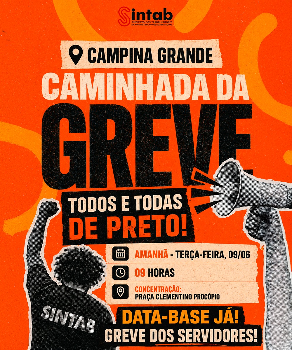 SINTAB faz balanço da GREVE em Assembleia e convoca servidores para caminhada no centro amanhã SINTAB faz balanço da GREVE em Assembleia e convoca servidores para caminhada no centro amanhã
